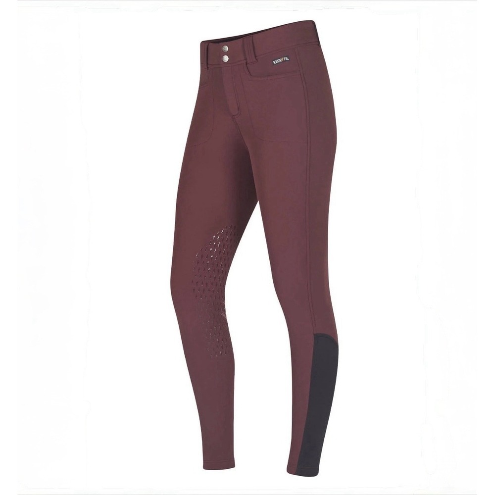 Kerrits 3-Season Tailored Knee Patch Breech M Horse Riding Pants Equestrian